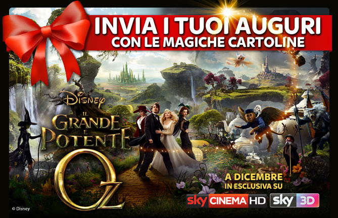 INVIA I TUOI AUGURI CON LE MAGICHE CARTOLINE
